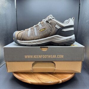 Keen Flint II Women’s Size 10 Steel Toe Shoes Cascade Brown Sneakers 1023232M